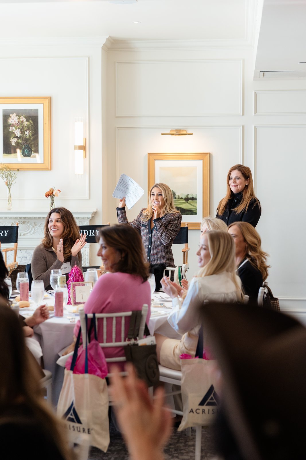 Boardrooms & Brunch, Pendry Natirar, Oct 9 2026 - guests seated at round tables in a bright dining room