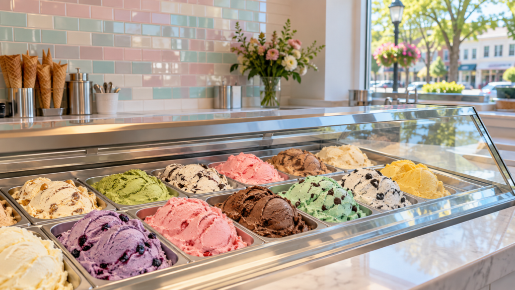 Ice Cream Shops in Bridgewater (Martinsville), Branchburg, Raritan and Bound Brook, NJ