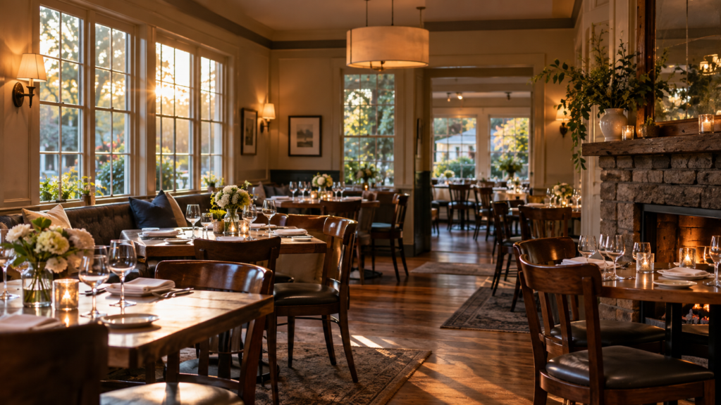Restaurants in Chatham Borough, Chatham Township, Madison, Florham Park, Harding Township and Long Hill Township (Stirling, Millington, Gillette), NJ - Garden State Circle