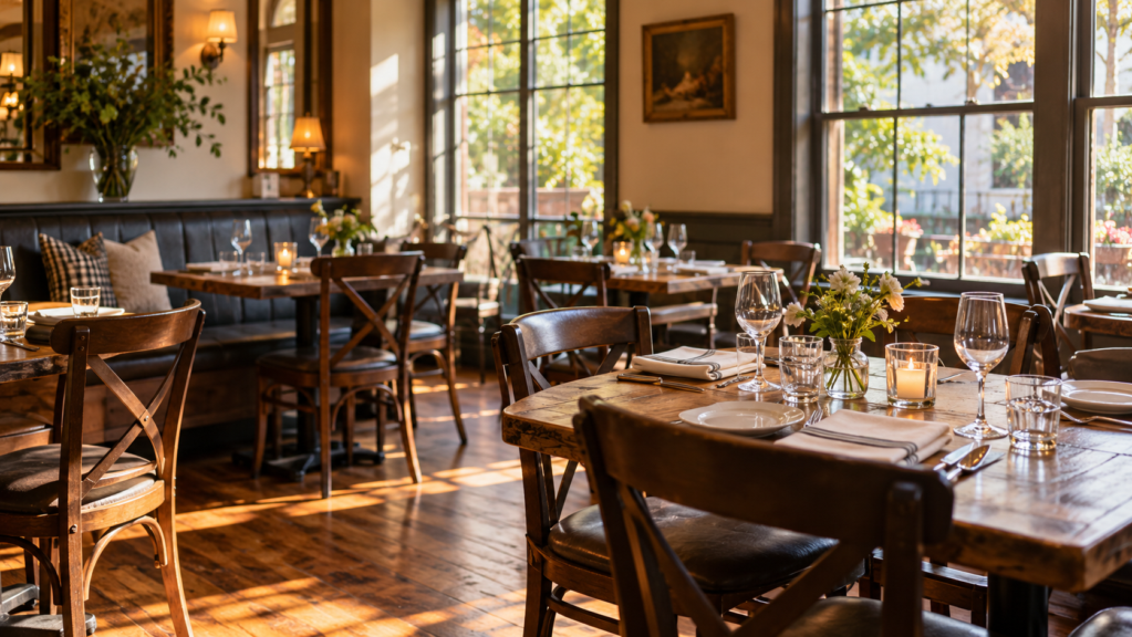 Restaurants in Lambertville, West Amwell and Stockton, NJ
